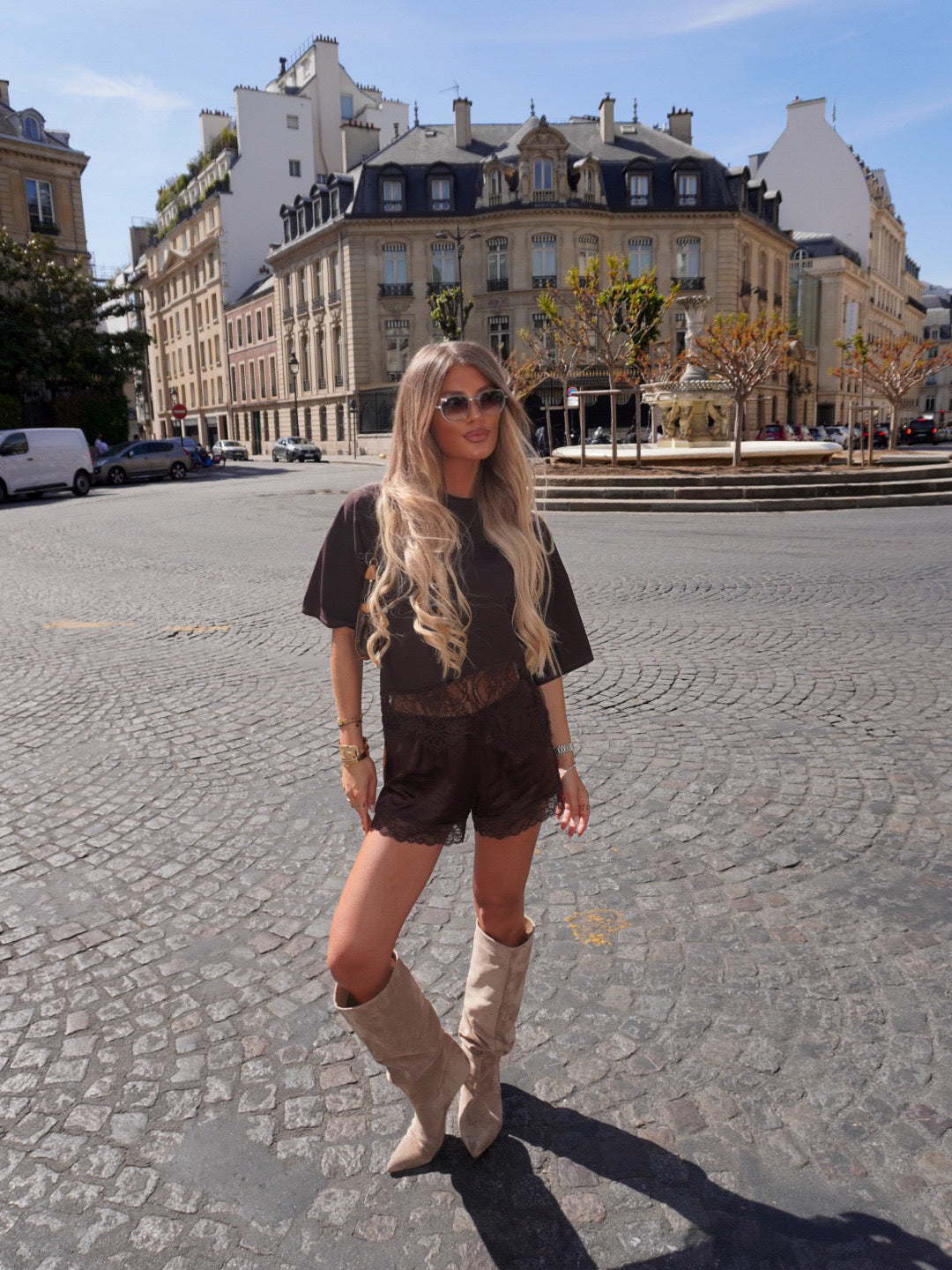 T-shirt Alix marron