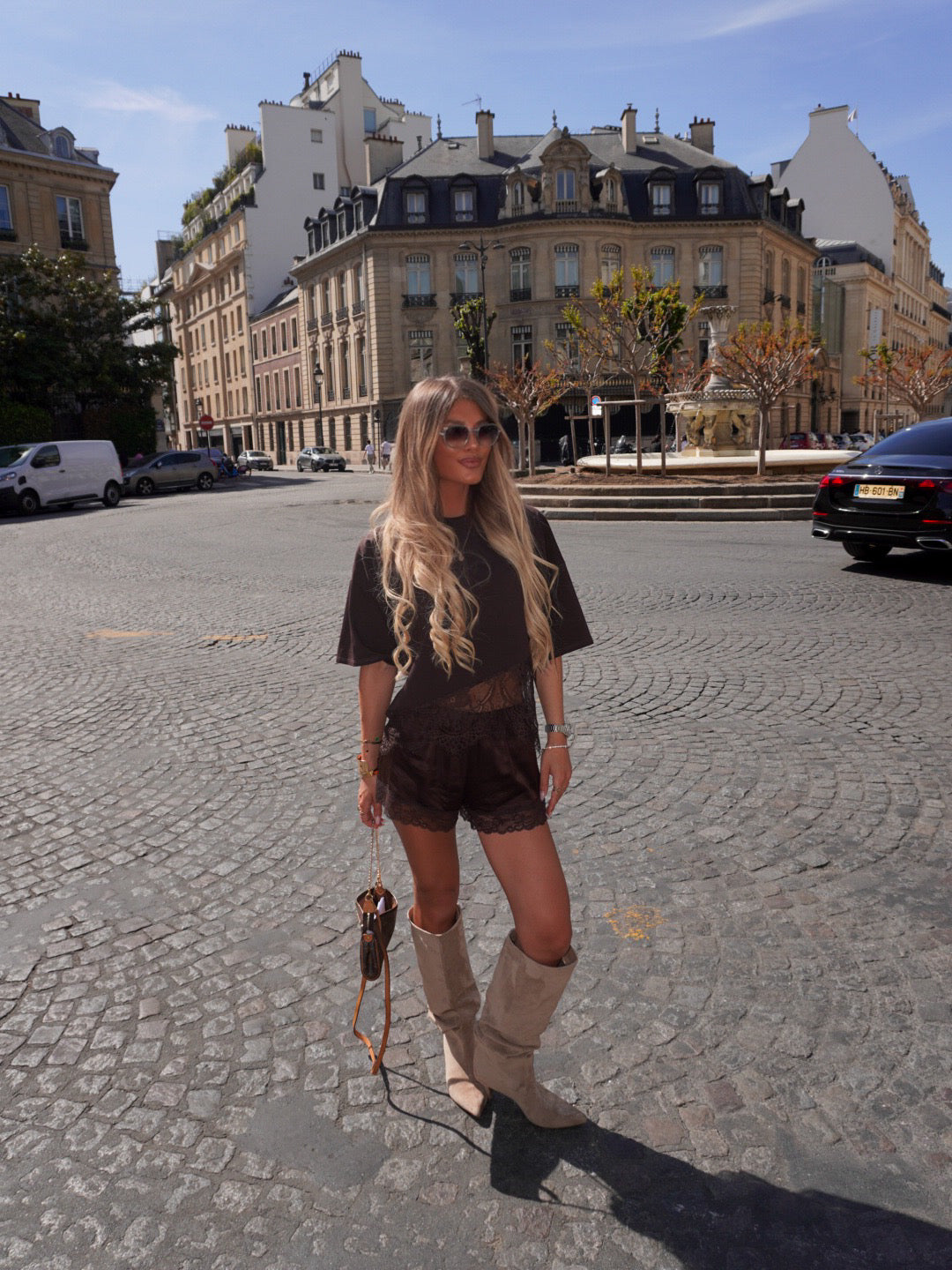 T-shirt Alix marron
