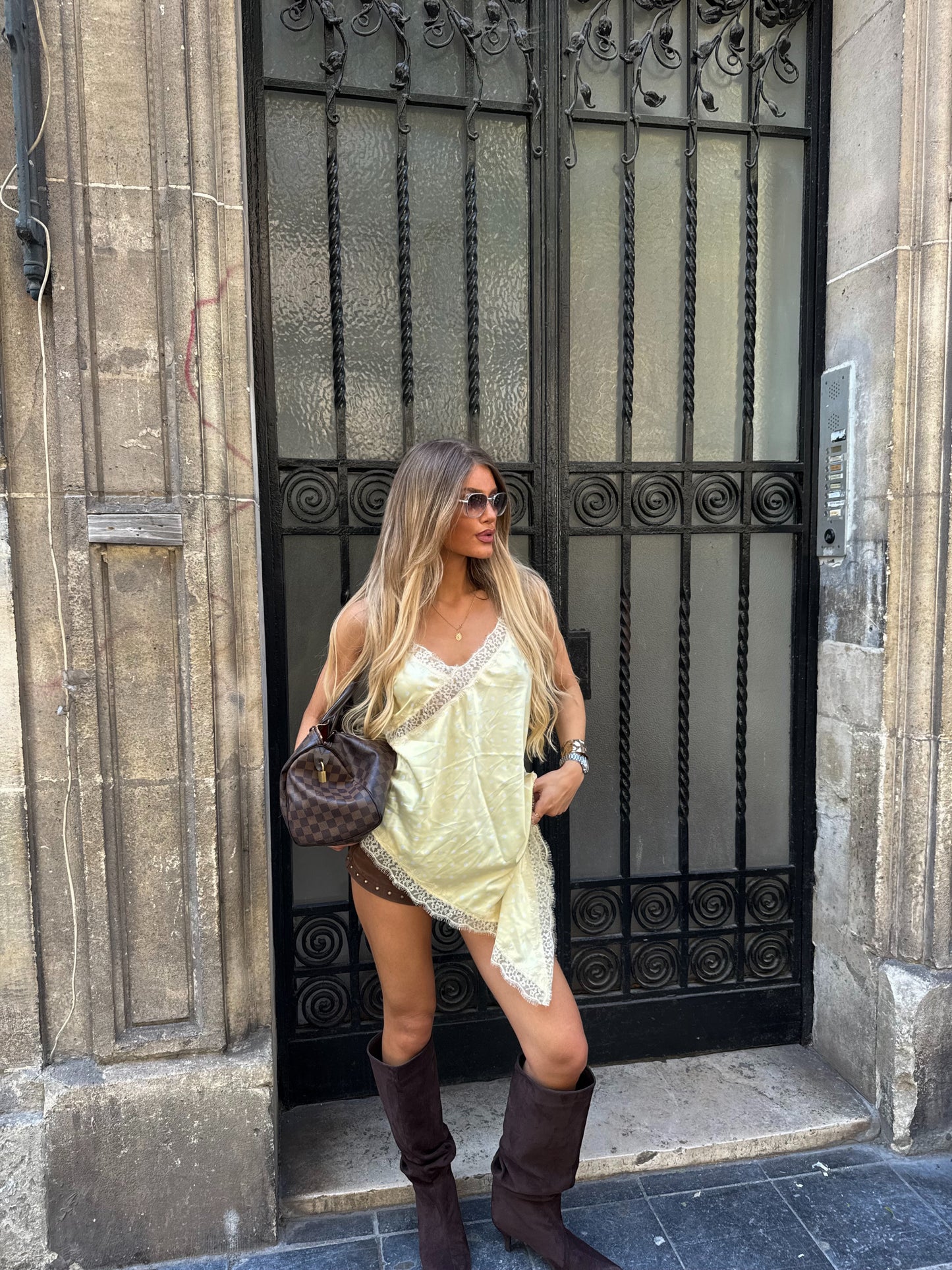 Debardeur Vanille Jaune