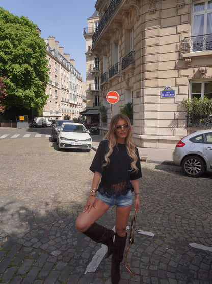 T-shirt Alix noir