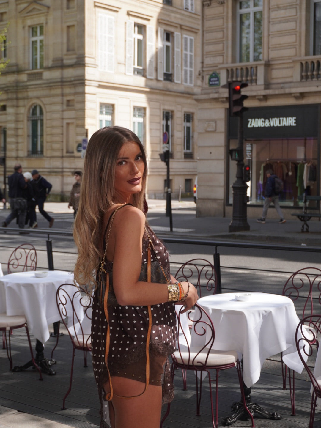 Top Vanille Marron