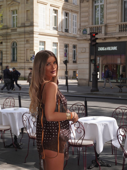 Top Vanille Marron