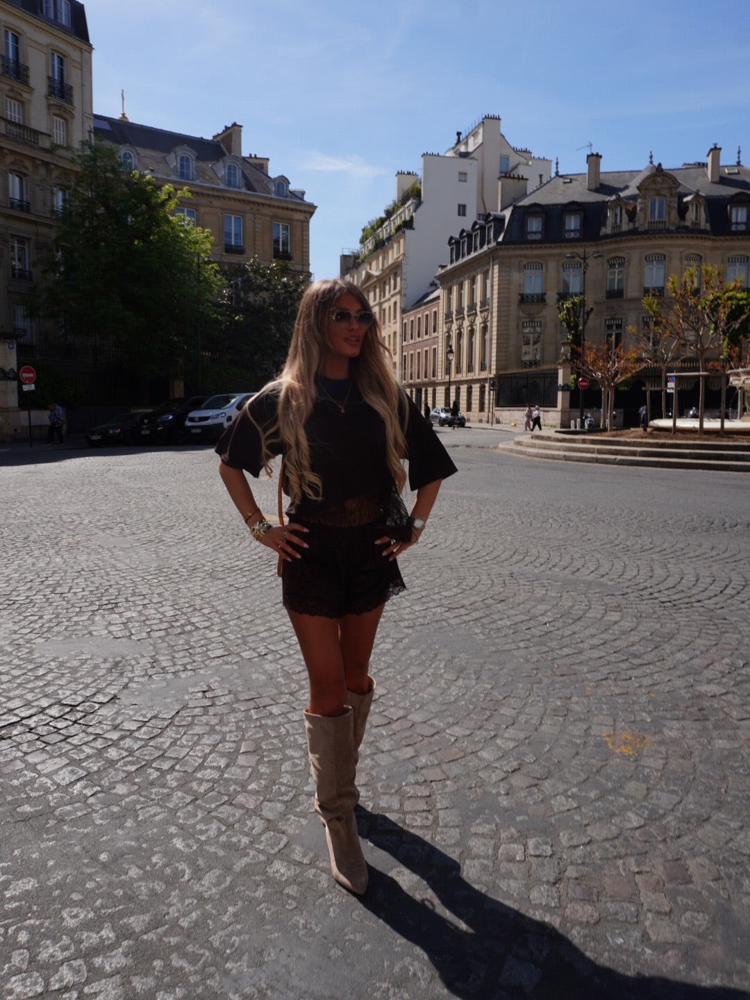 T-shirt Alix marron